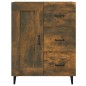 vidaXL Sideboard Räuchereiche 69,5x34x90 cm Holzwerkstoff vidaXL Sideboard Räuchereiche 69,5x34x90 cm Holzwerkstoff
