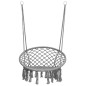vidaXL Hängesessel 80 cm Grau vidaXL Hängesessel 80 cm Grau