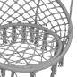 vidaXL Hängesessel 80 cm Grau vidaXL Hängesessel 80 cm Grau