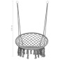 vidaXL Hängesessel 80 cm Grau vidaXL Hängesessel 80 cm Grau