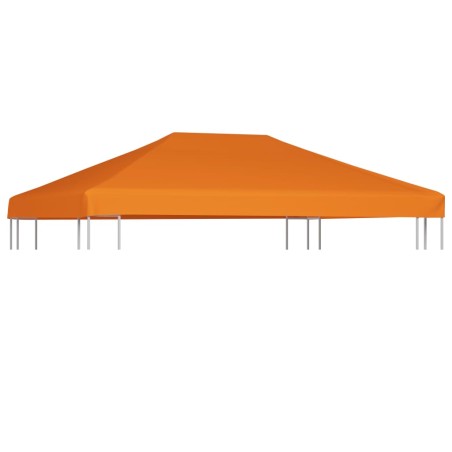 vidaXL Pavillondach 310 g/m² 4x3 m Orange 