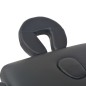 vidaXL Massageliege 3 Zonen Tragbar 10 cm Polsterung Schwarz vidaXL Massageliege 3 Zonen Tragbar 10 cm Polsterung Schwarz