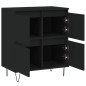 vidaXL Sideboard Schwarz 60x35x70 cm Holzwerkstoff vidaXL Sideboard Schwarz 60x35x70 cm Holzwerkstoff