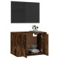vidaXL TV-Wandschrank Räuchereiche 57x34,5x40 cm vidaXL TV-Wandschrank Räuchereiche 57x34,5x40 cm