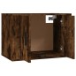 vidaXL TV-Wandschrank Räuchereiche 57x34,5x40 cm vidaXL TV-Wandschrank Räuchereiche 57x34,5x40 cm
