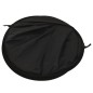 vidaXL 2-in-1 Foto-Hintergrund Oval Schwarz Grau 200x150 cm vidaXL 2-in-1 Foto-Hintergrund Oval Schwarz Grau 200x150 cm