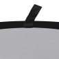 vidaXL 2-in-1 Foto-Hintergrund Oval Schwarz Grau 200x150 cm vidaXL 2-in-1 Foto-Hintergrund Oval Schwarz Grau 200x150 cm