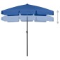 vidaXL Strandschirm Azurblau 180x120 cm vidaXL Strandschirm Azurblau 180x120 cm