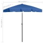 vidaXL Strandschirm Azurblau 180x120 cm vidaXL Strandschirm Azurblau 180x120 cm