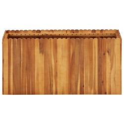 vidaXL Garten-Hochbeet 100 x 30 x 50 cm Massivholz Akazie