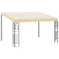 vidaXL Wand-Pavillon 4x3x2,5 m Cremeweiß vidaXL Wand-Pavillon 4x3x2,5 m Cremeweiß