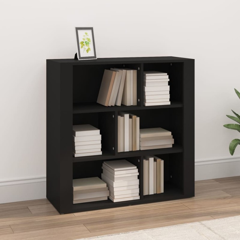 vidaXL Sideboard Schwarz 80x30x80 cm Holzwerkstoff vidaXL Sideboard Schwarz 80x30x80 cm Holzwerkstoff