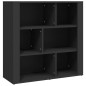 vidaXL Sideboard Schwarz 80x30x80 cm Holzwerkstoff vidaXL Sideboard Schwarz 80x30x80 cm Holzwerkstoff