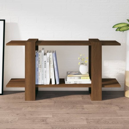 vidaXL Bücherregal Braun Eichen-Optik 100x30x51 cm Holzwerkstoff