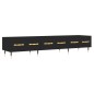 vidaXL TV-Schrank Schwarz 150x36x30 cm Holzwerkstoff vidaXL TV-Schrank Schwarz 150x36x30 cm Holzwerkstoff