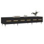 vidaXL TV-Schrank Schwarz 150x36x30 cm Holzwerkstoff vidaXL TV-Schrank Schwarz 150x36x30 cm Holzwerkstoff