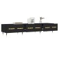 vidaXL TV-Schrank Schwarz 150x36x30 cm Holzwerkstoff vidaXL TV-Schrank Schwarz 150x36x30 cm Holzwerkstoff