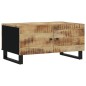 vidaXL Couchtisch 80x50x40 cm Massivholz Mango & Holzwerkstoff vidaXL Couchtisch 80x50x40 cm Massivholz Mango & Holzwerkstoff