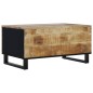 vidaXL Couchtisch 80x50x40 cm Massivholz Mango & Holzwerkstoff vidaXL Couchtisch 80x50x40 cm Massivholz Mango & Holzwerkstoff