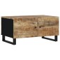 vidaXL Couchtisch 80x50x40 cm Massivholz Mango & Holzwerkstoff vidaXL Couchtisch 80x50x40 cm Massivholz Mango & Holzwerkstoff