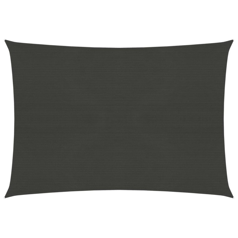 vidaXL Sonnensegel 160 g/m² Anthrazit 2,5x3,5 m HDPE vidaXL Sonnensegel 160 g/m² Anthrazit 2,5x3,5 m HDPE