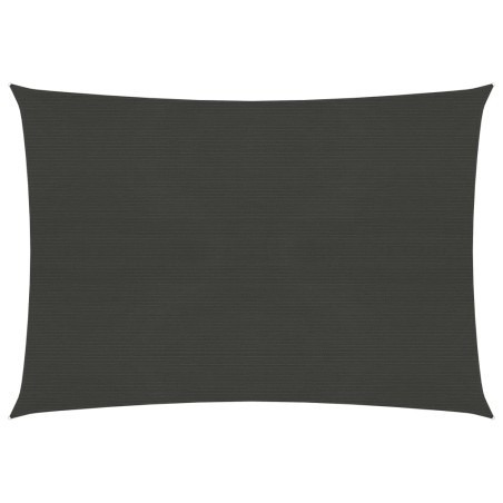 vidaXL Sonnensegel 160 g/m² Anthrazit 2,5x3,5 m HDPE 