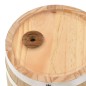 vidaXL Weinfass mit Hahn Kiefernholz Massiv 6 L vidaXL Weinfass mit Hahn Kiefernholz Massiv 6 L