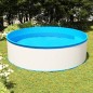 vidaXL Planschbecken 350x90 cm Weiß vidaXL Planschbecken 350x90 cm Weiß