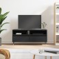 vidaXL TV-Schrank Schwarz 100x34,5x44,5 cm Holzwerkstoff vidaXL TV-Schrank Schwarz 100x34,5x44,5 cm Holzwerkstoff