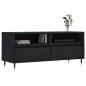 vidaXL TV-Schrank Schwarz 100x34,5x44,5 cm Holzwerkstoff vidaXL TV-Schrank Schwarz 100x34,5x44,5 cm Holzwerkstoff