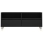 vidaXL TV-Schrank Schwarz 100x34,5x44,5 cm Holzwerkstoff vidaXL TV-Schrank Schwarz 100x34,5x44,5 cm Holzwerkstoff