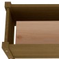 vidaXL Pflanzkübel Honigbraun 60x31x31 cm Massivholz Kiefer vidaXL Pflanzkübel Honigbraun 60x31x31 cm Massivholz Kiefer