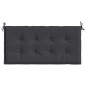 vidaXL Gartenbank-Auflage Schwarz 120x50x3 cm Oxford-Gewebe vidaXL Gartenbank-Auflage Schwarz 120x50x3 cm Oxford-Gewebe