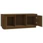 vidaXL TV-Schrank Honigbraun 110,5x35x44 cm Massivholz Kiefer vidaXL TV-Schrank Honigbraun 110,5x35x44 cm Massivholz Kiefer