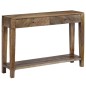 vidaXL Konsolentisch Mangoholz Massiv 118 x 30 x 80 cm vidaXL Konsolentisch Mangoholz Massiv 118 x 30 x 80 cm
