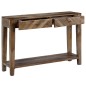 vidaXL Konsolentisch Mangoholz Massiv 118 x 30 x 80 cm vidaXL Konsolentisch Mangoholz Massiv 118 x 30 x 80 cm