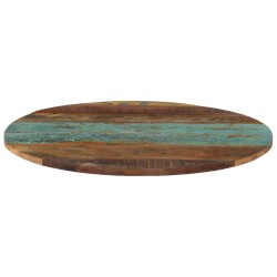 vidaXL Tischplatte Rund 60 cm 15-16 mm Altholz Massiv