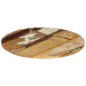 vidaXL Tischplatte Rund 60 cm 15-16 mm Altholz Massiv vidaXL Tischplatte Rund 60 cm 15-16 mm Altholz Massiv