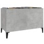 vidaXL Plattenschrank Betongrau 74,5x38x48 cm Holzwerkstoff vidaXL Plattenschrank Betongrau 74,5x38x48 cm Holzwerkstoff
