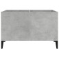 vidaXL Plattenschrank Betongrau 74,5x38x48 cm Holzwerkstoff vidaXL Plattenschrank Betongrau 74,5x38x48 cm Holzwerkstoff