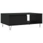 vidaXL Couchtisch Schwarz 90x60x35 cm Holzwerkstoff vidaXL Couchtisch Schwarz 90x60x35 cm Holzwerkstoff