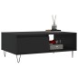 vidaXL Couchtisch Schwarz 90x60x35 cm Holzwerkstoff vidaXL Couchtisch Schwarz 90x60x35 cm Holzwerkstoff