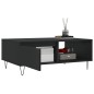 vidaXL Couchtisch Schwarz 90x60x35 cm Holzwerkstoff vidaXL Couchtisch Schwarz 90x60x35 cm Holzwerkstoff