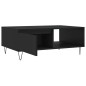 vidaXL Couchtisch Schwarz 90x60x35 cm Holzwerkstoff vidaXL Couchtisch Schwarz 90x60x35 cm Holzwerkstoff