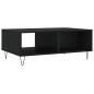 vidaXL Couchtisch Schwarz 90x60x35 cm Holzwerkstoff vidaXL Couchtisch Schwarz 90x60x35 cm Holzwerkstoff