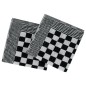 vidaXL 10-tlg. Handtuch-Set Schwarz und Weiß Baumwolle vidaXL 10-tlg. Handtuch-Set Schwarz und Weiß Baumwolle