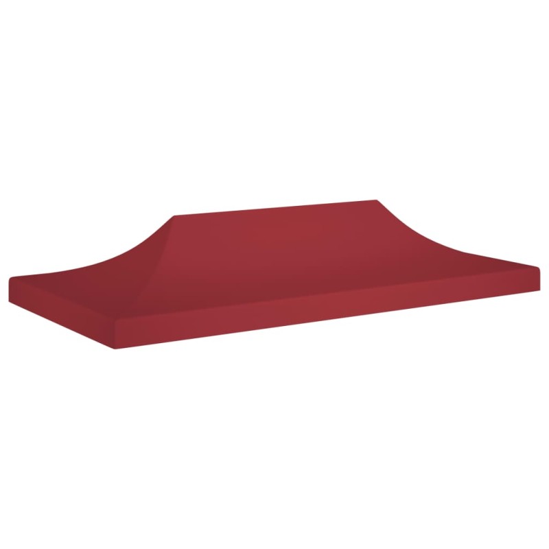 vidaXL Partyzelt-Dach 6x3 m Burgunderrot 270 g/m² vidaXL Partyzelt-Dach 6x3 m Burgunderrot 270 g/m²