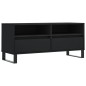 vidaXL TV-Schrank Schwarz 100x34,5x44,5 cm Holzwerkstoff vidaXL TV-Schrank Schwarz 100x34,5x44,5 cm Holzwerkstoff