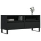 vidaXL TV-Schrank Schwarz 100x34,5x44,5 cm Holzwerkstoff vidaXL TV-Schrank Schwarz 100x34,5x44,5 cm Holzwerkstoff