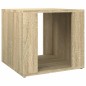 vidaXL Nachttisch Sonoma-Eiche 41x40x36 cm Holzwerkstoff vidaXL Nachttisch Sonoma-Eiche 41x40x36 cm Holzwerkstoff